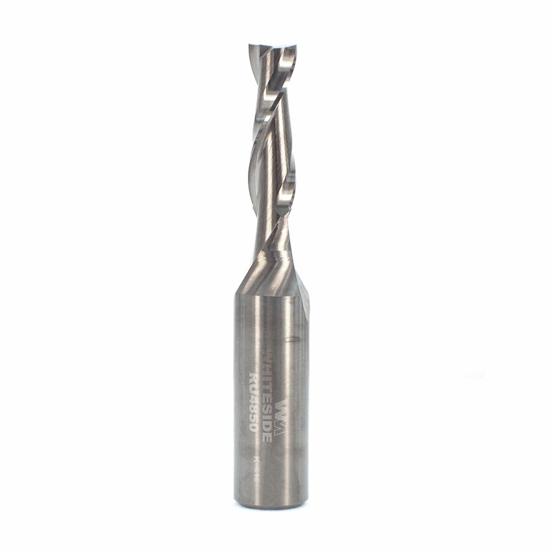 Upcut Spiral Router Bit - 1/2" SH - Flutes:Double Flute - Diameter:5/16" - Cutting Length:1"
